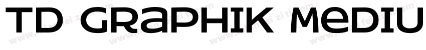 TD Graphik Medium字体转换